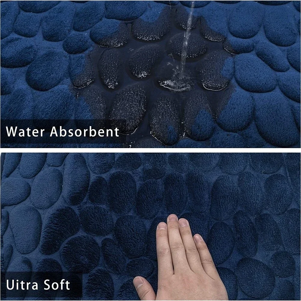 Bathroom Rugs Memory Foam Bath Mats for Bathroom Floor Mats 20